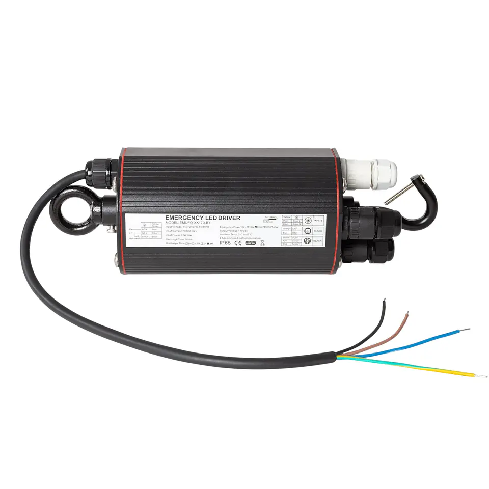 Kit de emergÃªncia para luminÃ¡rias UFO High Bay dimerizÃ¡veis â€‹â€‹de 1 a 10 V 3
