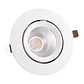 Foco Downlight LED 24W 3600Lm 4000ÂºK Circular AjustÃ¡vel 40.000H [HO-COB-C-OR-24W-W] - Thumbnail 2