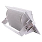 Foco Downlight LED 40W 6600Lm 4000ÂºK Retangular AjustÃ¡vel 40.000H [HO-COB-R-OR-40W-W] - Thumbnail 6