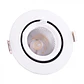 Foco Downlight LED 9W 1350Lm 4000ÂºK Circular AjustÃ¡vel 40.000H [HO-COB-C-OR-9W-W] - Thumbnail 2