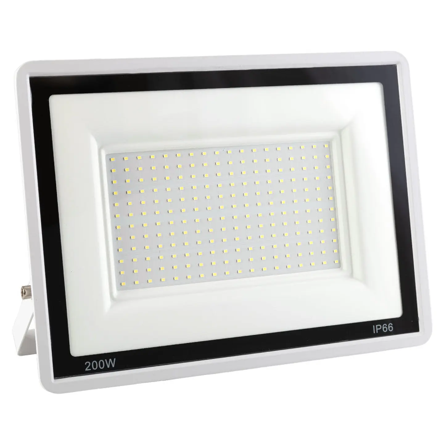 Holofote LED 200W 16.000Lm 6000ÂºK IP66 RegulÃ¡vel 60.000H Acabamento Branco [LM-6016-W-CW] 1
