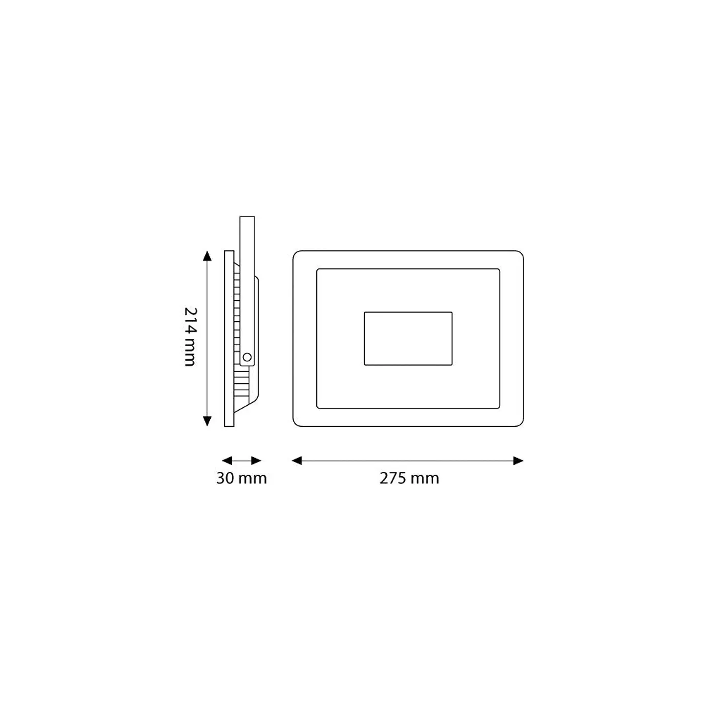 Holofote LED 100W 12000Lm 6000ÂºK IP66 RegulÃ¡vel 60.000H [LM-6010-CW] 5