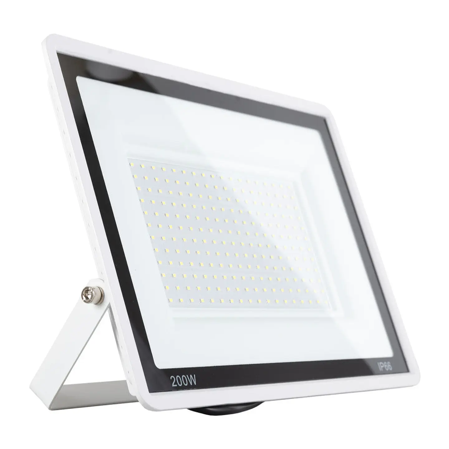 Holofote LED 200W 16.000Lm 6000ÂºK IP66 RegulÃ¡vel 60.000H Acabamento Branco [LM-6016-W-CW] 3
