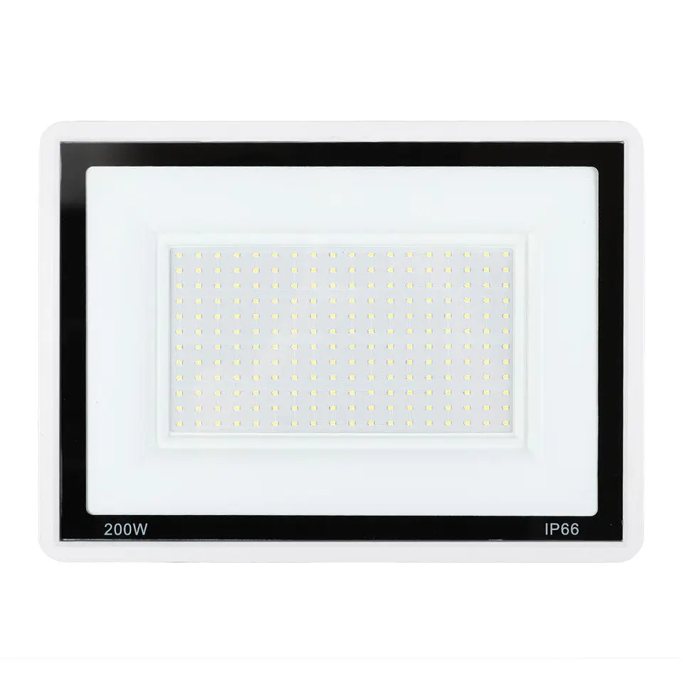 Holofote LED 200W 16.000Lm 6000ÂºK IP66 RegulÃ¡vel 60.000H Acabamento Branco [LM-6016-W-CW] 4