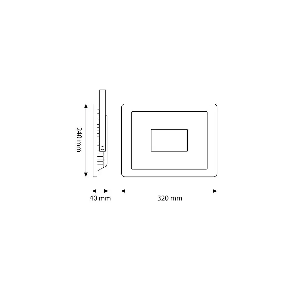 Holofote LED 150W 18000Lm 3000K IP66 Regulavel 60.000H [LM-6013-WW] 5