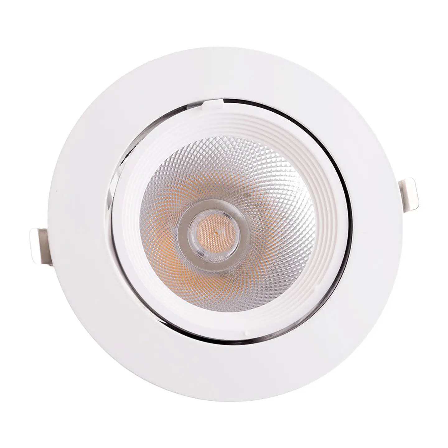 Foco Downlight LED 35W 5250Lm 2700ÂºK Circular AjustÃ¡vel 40.000H [HO-COB-C-OR-35W-WW] 2