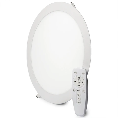 Painel de LED 24W 2400Lm Controle Remoto (Intensidade-CCT) 40.000H [HO-PL-24W-RC]