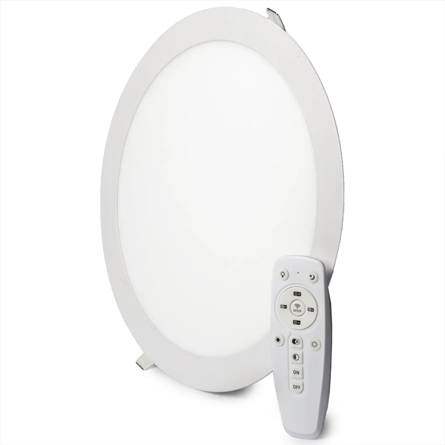 Painel de LED 24W 2400Lm Controle Remoto (Intensidade-CCT) 40.000H [HO-PL-24W-RC] 1