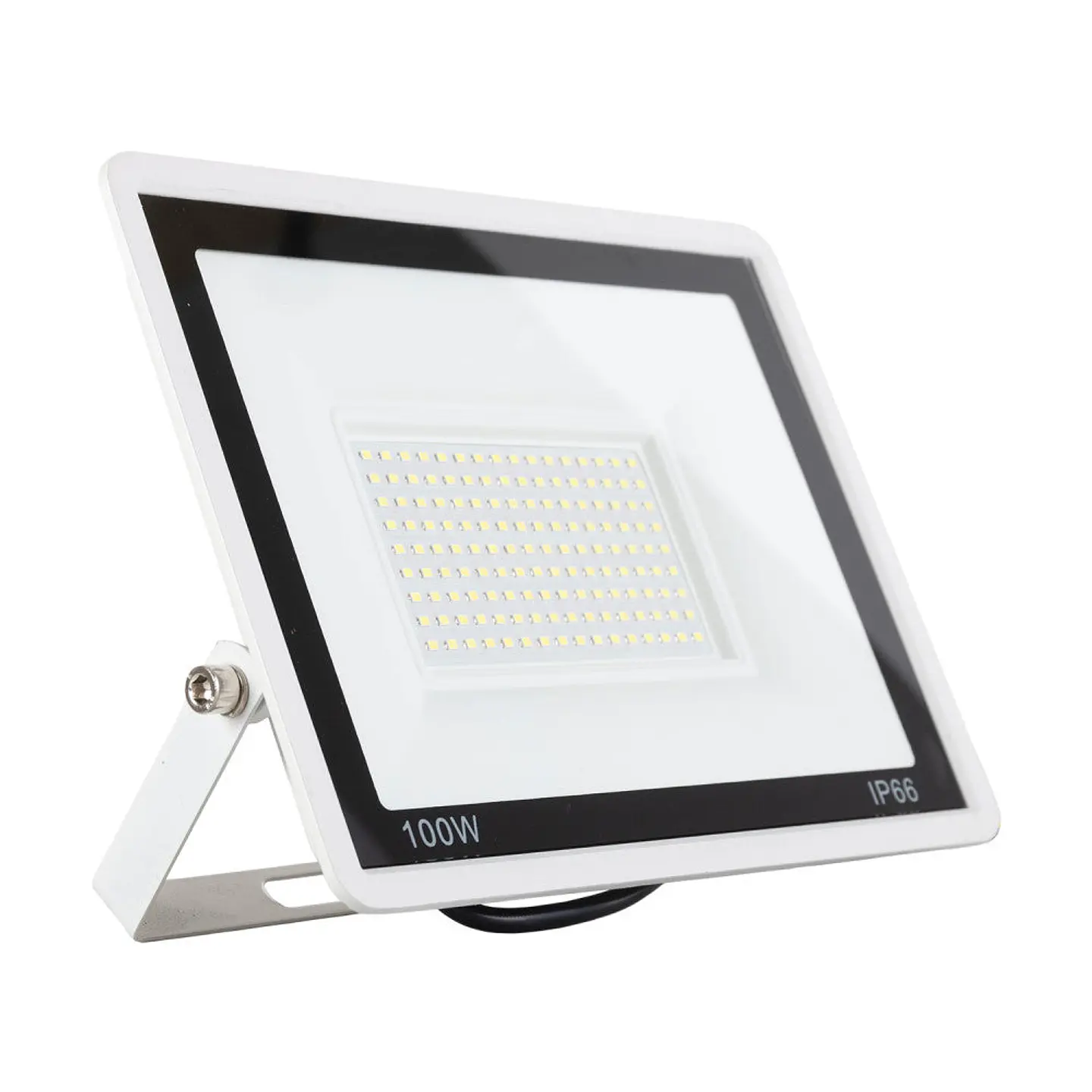 Holofote LED 100W 8.000Lm 6000ÂºK IP66 RegulÃ¡vel 60.000H Acabamento Branco [LM-6010-W-CW] 3