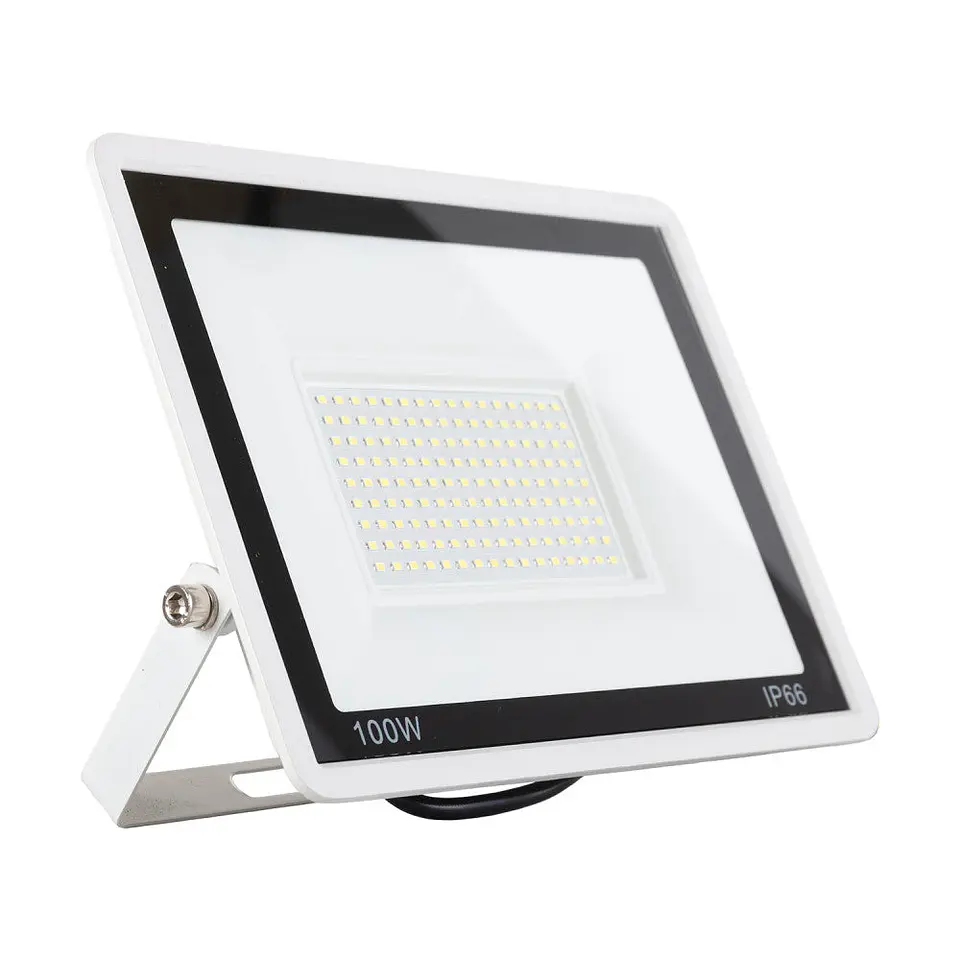 Holofote LED 100W 8.000Lm 6000ÂºK IP66 RegulÃ¡vel 60.000H Acabamento Branco [LM-6010-W-CW] 3