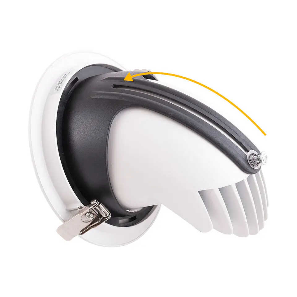 Foco Downlight LED 35W 5250Lm 2700ÂºK Circular AjustÃ¡vel 40.000H [HO-COB-C-OR-35W-WW] 3
