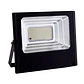 Holofote LED solar 100W 4000K Painel: 6V / 12W Bateria: 3,2V / 8000MaH Controle remoto [HO-SOLARFL-100W-01-W] - Thumbnail 2