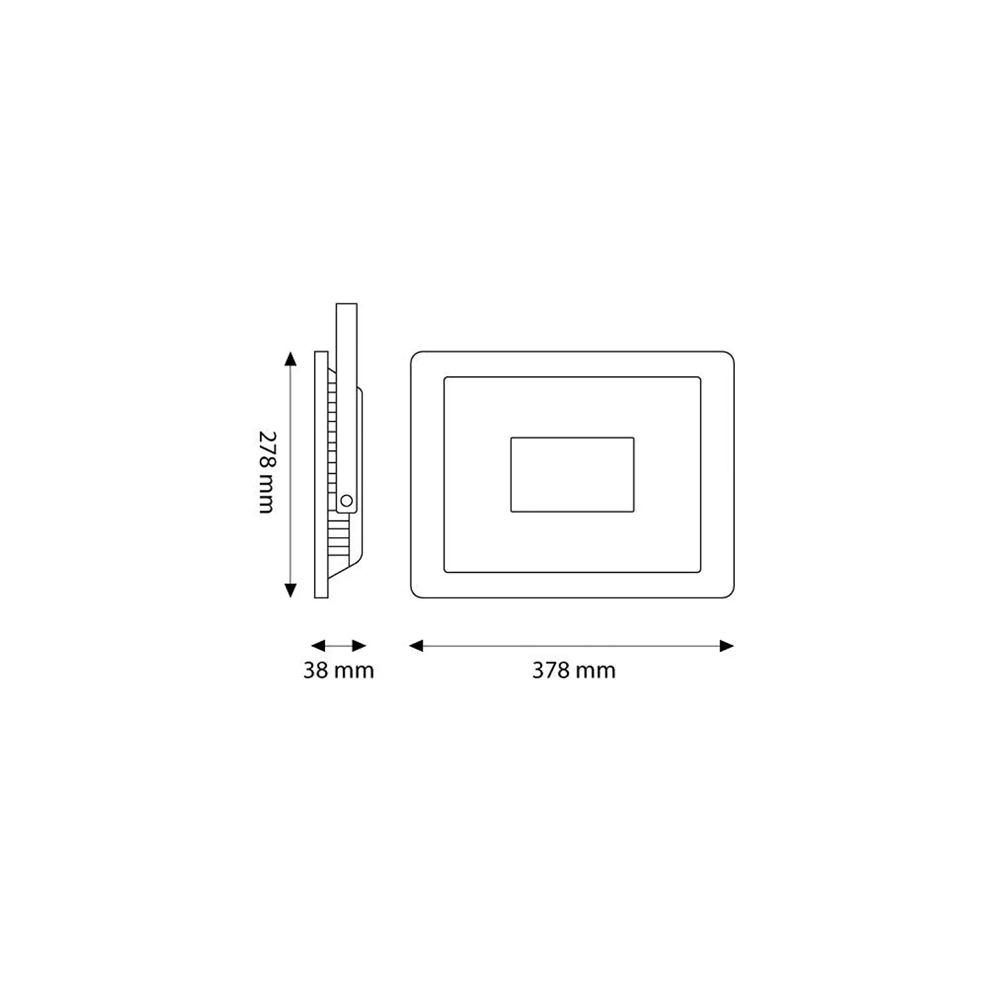 Holofote LED 200W 24000Lm 4000ÂºK IP66 RegulÃ¡vel 60.000H [LM-6016-W] 5