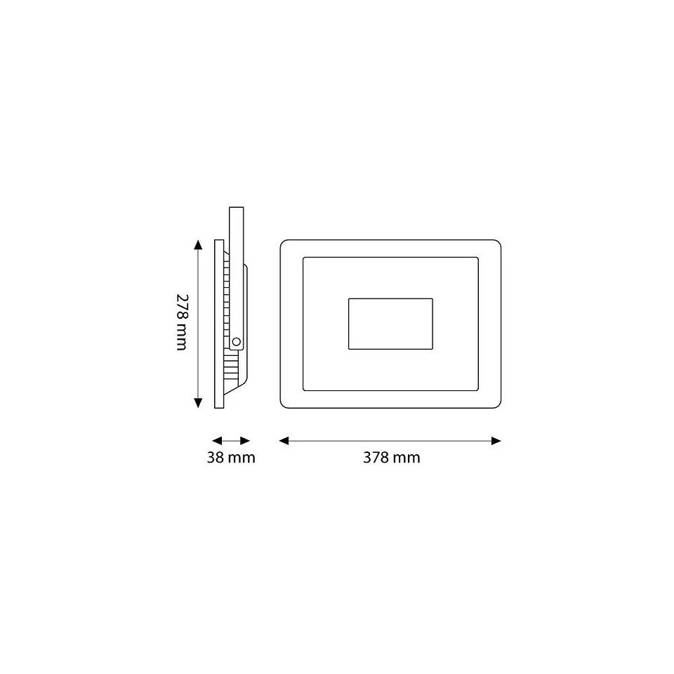 Holofote LED 200W 24000Lm 3000K IP66 Regulavel 60.000H [LM-6016-WW] 5