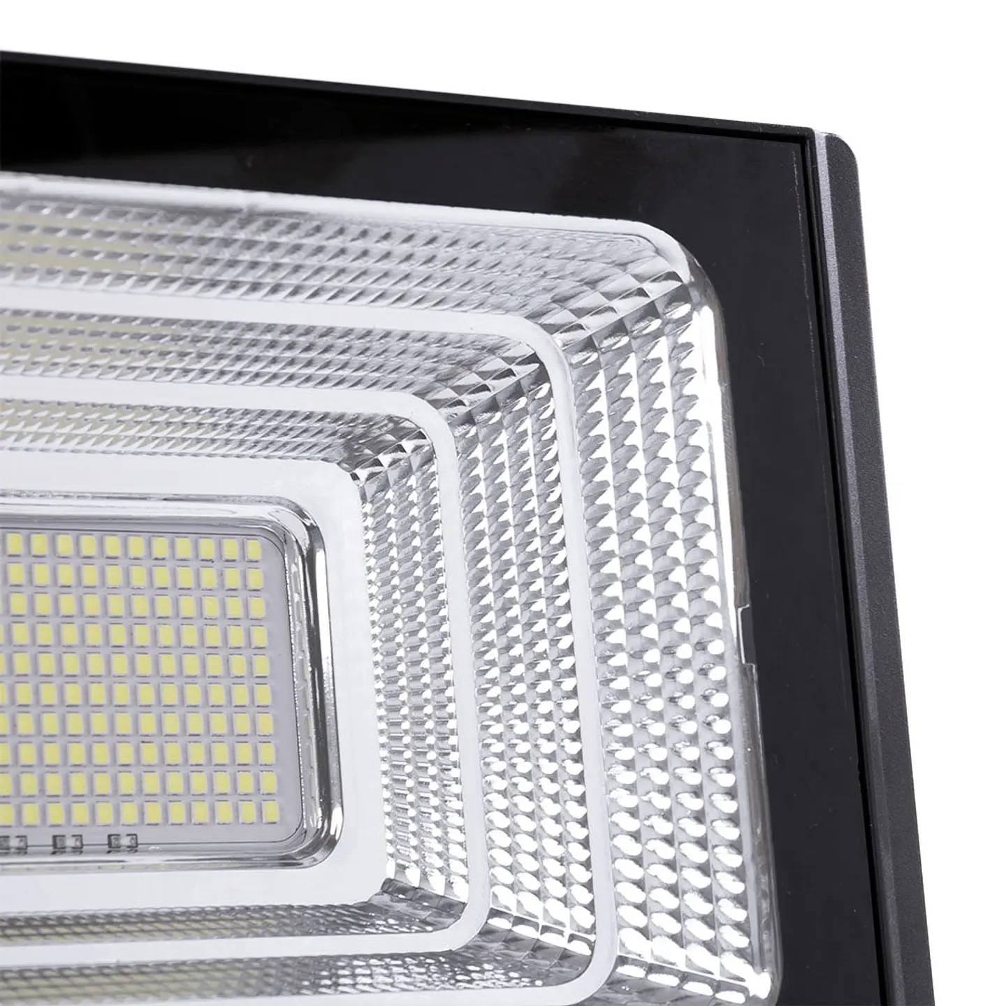 Holofote LED solar 100W 4000K Painel: 6V / 12W Bateria: 3,2V / 8000MaH Controle remoto [HO-SOLARFL-100W-01-W] 3