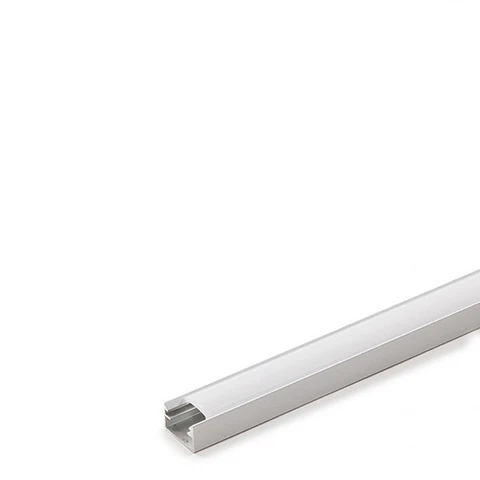 Perfil Aluminio Para A Tira LED Led Difusor Leitoso 1M Wr-1409 X 1M
