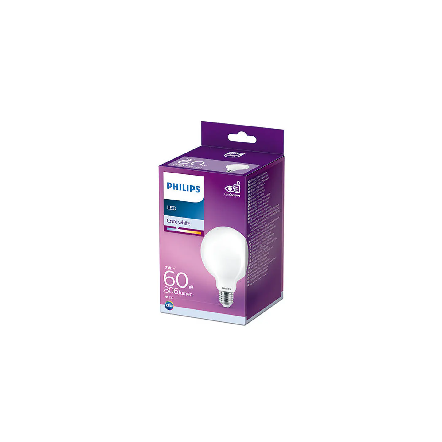 Lampada LED Philips E27 G93 7W 806Lm 4000K [Ph-929002370901] 1