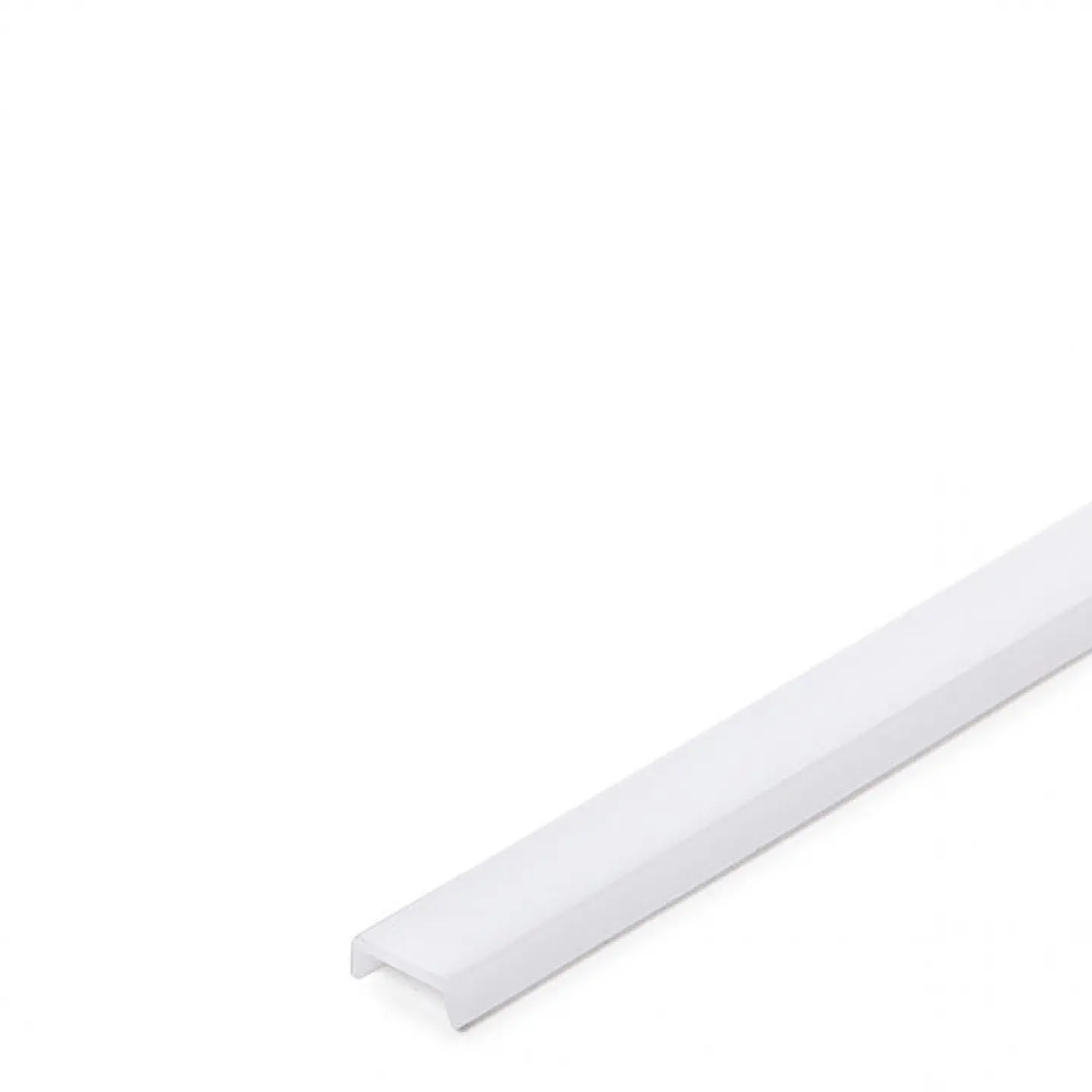 Perfil AlumÃ­nio Para AÂ Tira LED Led DifusorÂ Leitoso 1M Wr-1409 X 1M 3