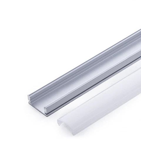 Perfil Aluminio Para A Tira LED Led - Difusor Leitoso X 1M