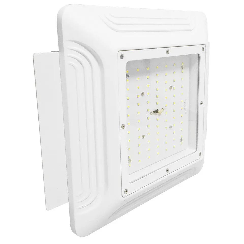 LuminÃ¡ria LED 80W 10.400Lm 6000ÂºK IP65 Postos Embutida PRO 40.000H [WR-CP080-E-CW] 1