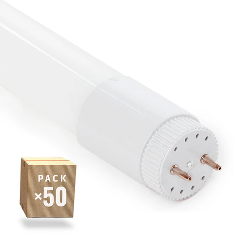 Pacote de 50 Tubos LED T5 22W 1.350Lm 6000ºK Vidro 115Cm 40.000H [HO-T5-CR-1,15M-50-CW]