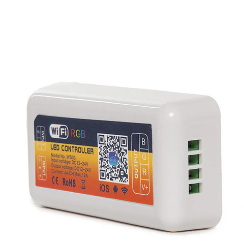 Controlador Wifi Tira LED Led Rgb - CompatÃ­vel Alexa