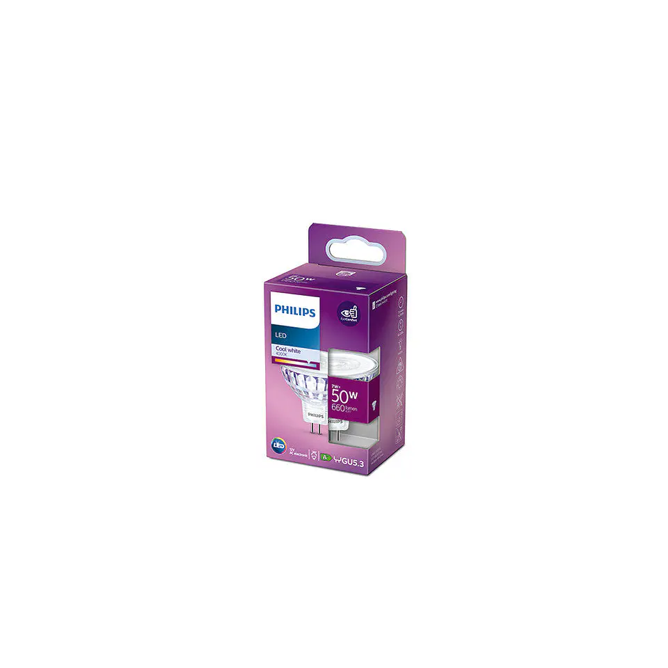 Lampada LED Philips Mr16 36D 7W 621Lm 4000K [Ph-929001905055] 1