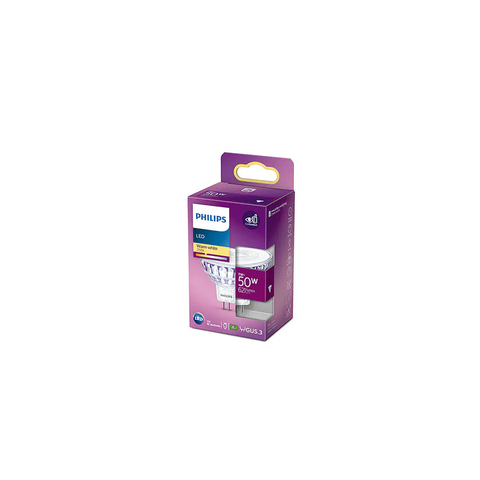 Lampada LED Philips Mr16 36D 7W 621Lm 2700K [Ph-929001904855] 1