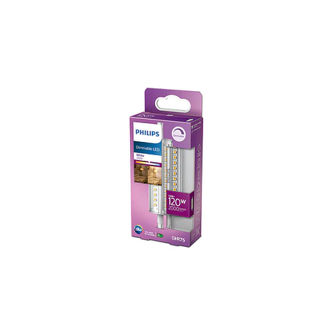 Lampada LED Philips R7S 118Mm Regulavel 14W 2000Lm 3000K [Ph-929001353603]