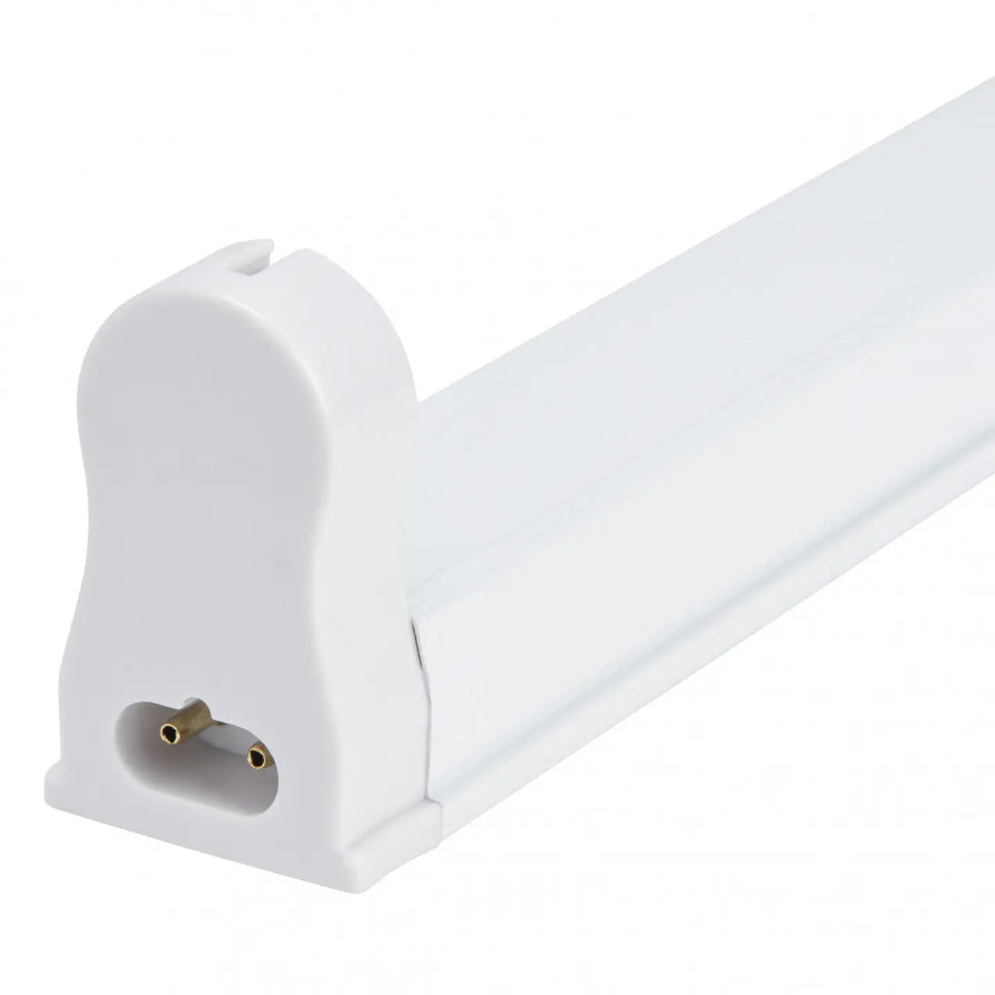 Luminaria AlumÃ­nio Eco 1 X Tubo de LED T8 60Cm Uma ConexÃ£o Final 1