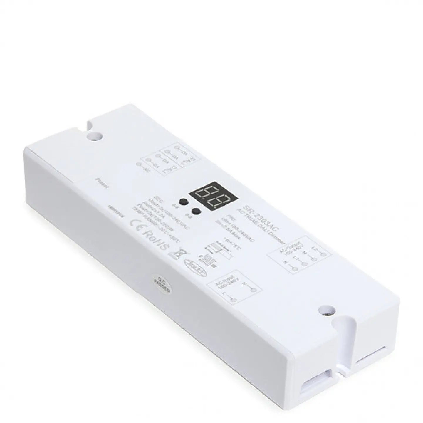 Dimmer Ac Triac Dali 2 Canais Max. 2 X 144W 2