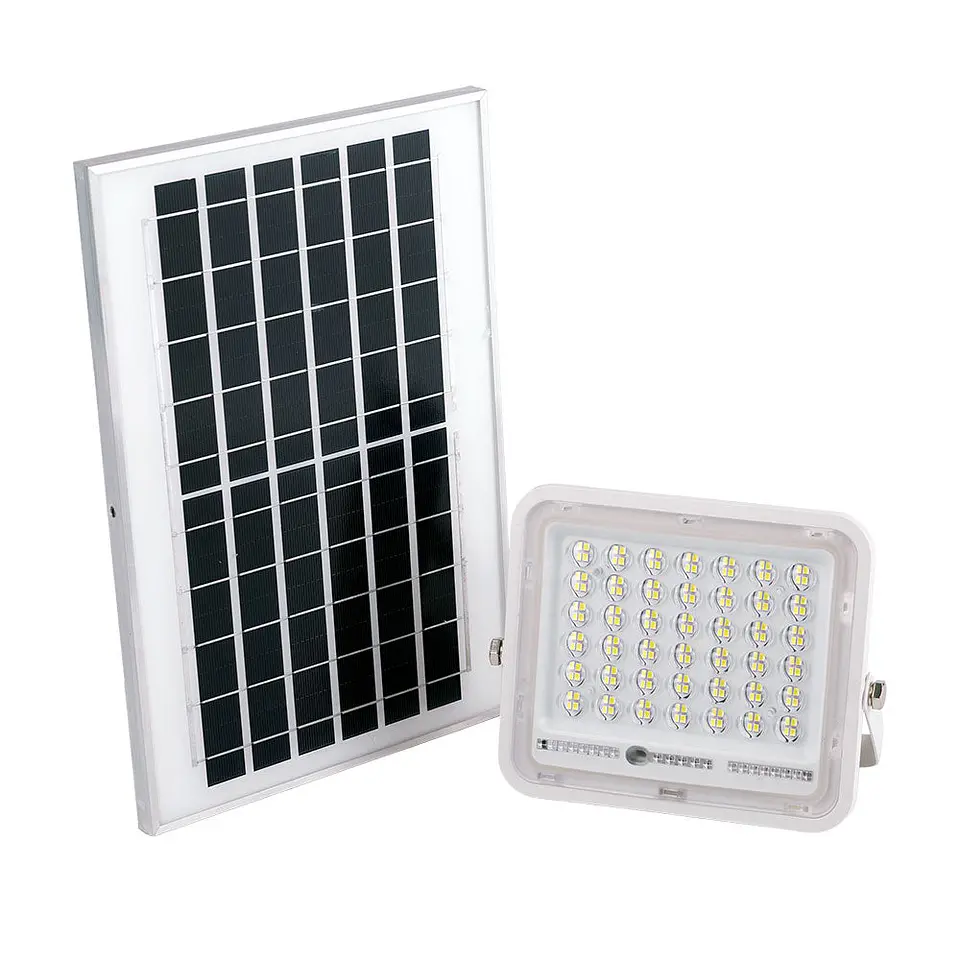 Projetor LED Solar 40W 6500K Painel: 6V/8W Battery: 3.2V/5000Mah Remote Control [Ho-Solarfl-40W-02] 1
