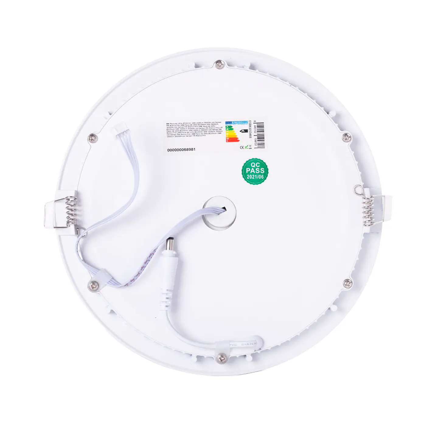 Painel LED 18W 1800Lm 6000ÂºK Sensor PIR 40.000H [WR-GP-LZ-3-M-PIR-CW] 3