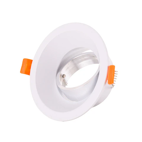 Anel Downlight Circular Gu10 Ã˜99Mm - Branco