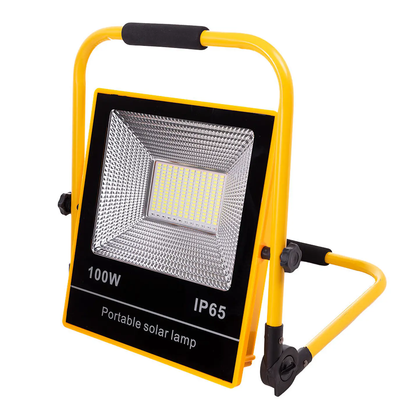 Projetor LED Solar 100W 6500K Painel: 6V/12W Battery: 3.2V/18000Mah Remote Control [Ho-Solarfl-100W-05] 2