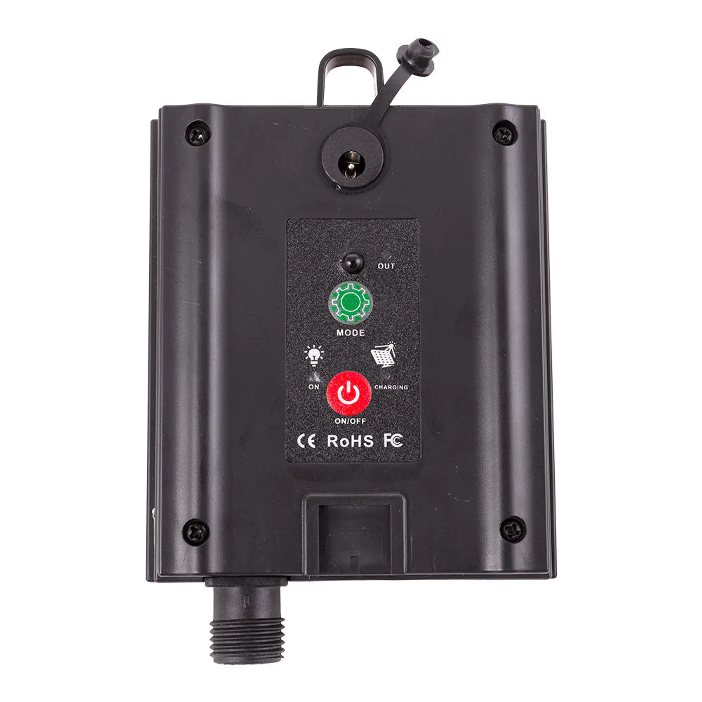 Corrente 25 LÃ¢mpadas LED G40 2700ÂºK 9,5M Solar - Painel: 5,5V 1,2W Bateria: 3,7V 1200Mah [Ho-Cad-25-Sol-Ww] 6