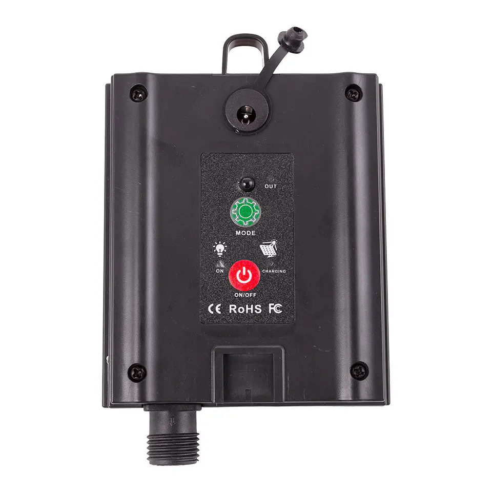 Corrente 25 LÃ¢mpadas LED G40 2700ÂºK 9,5M Solar - Painel: 5,5V 1,2W Bateria: 3,7V 1200Mah [Ho-Cad-25-Sol-Ww] 6