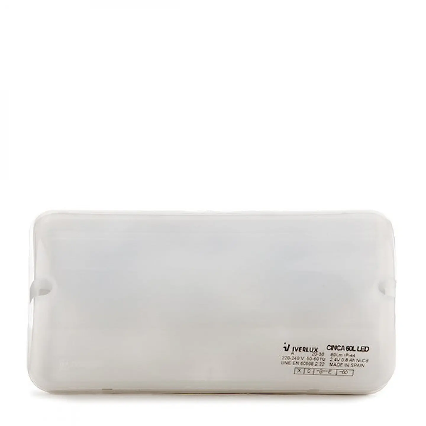 IluminaÃ§Ã£o de emergÃªncia 60Lm do diodo emissor de luz 1 hora IP44 2.4V 0.8Ah 3