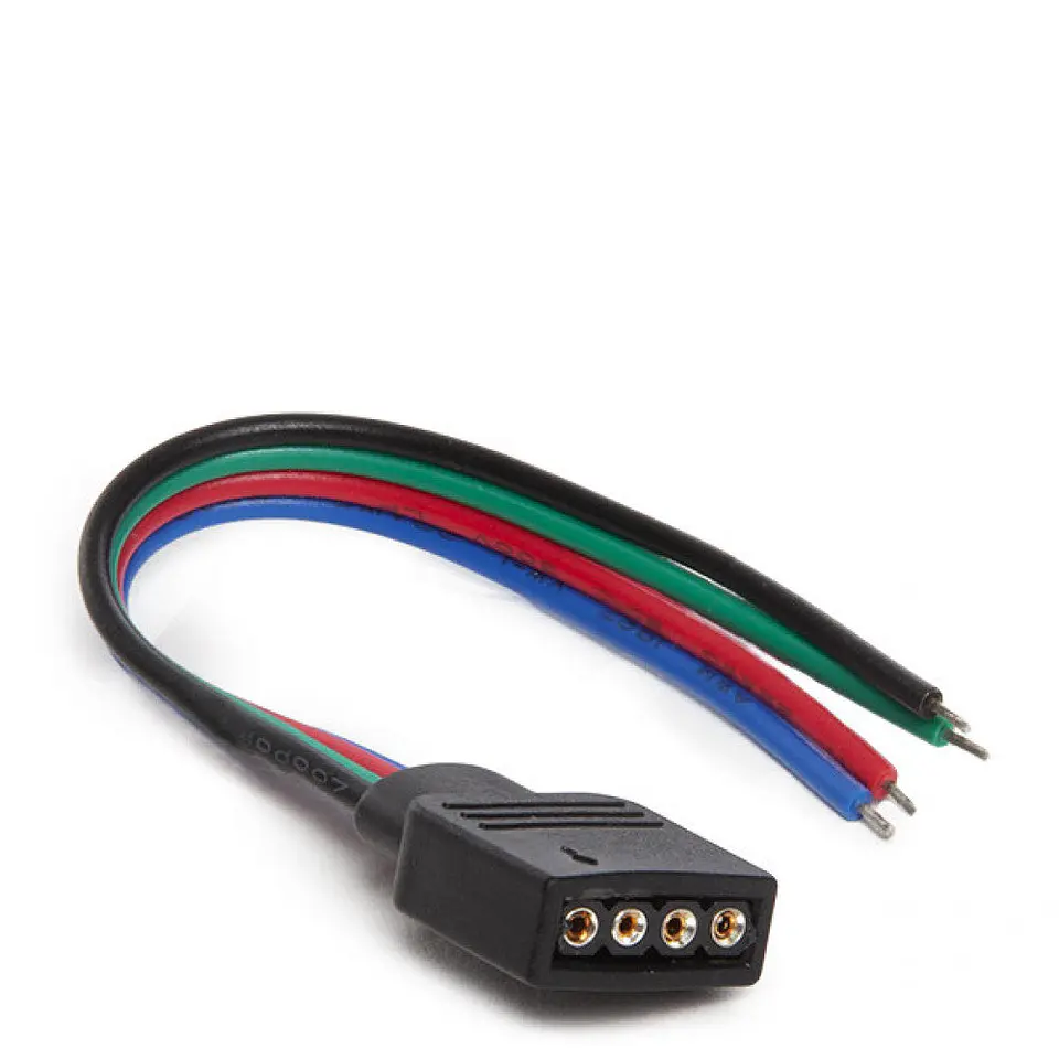Conector Rgb 4 Alfinetes FÃªmea 2