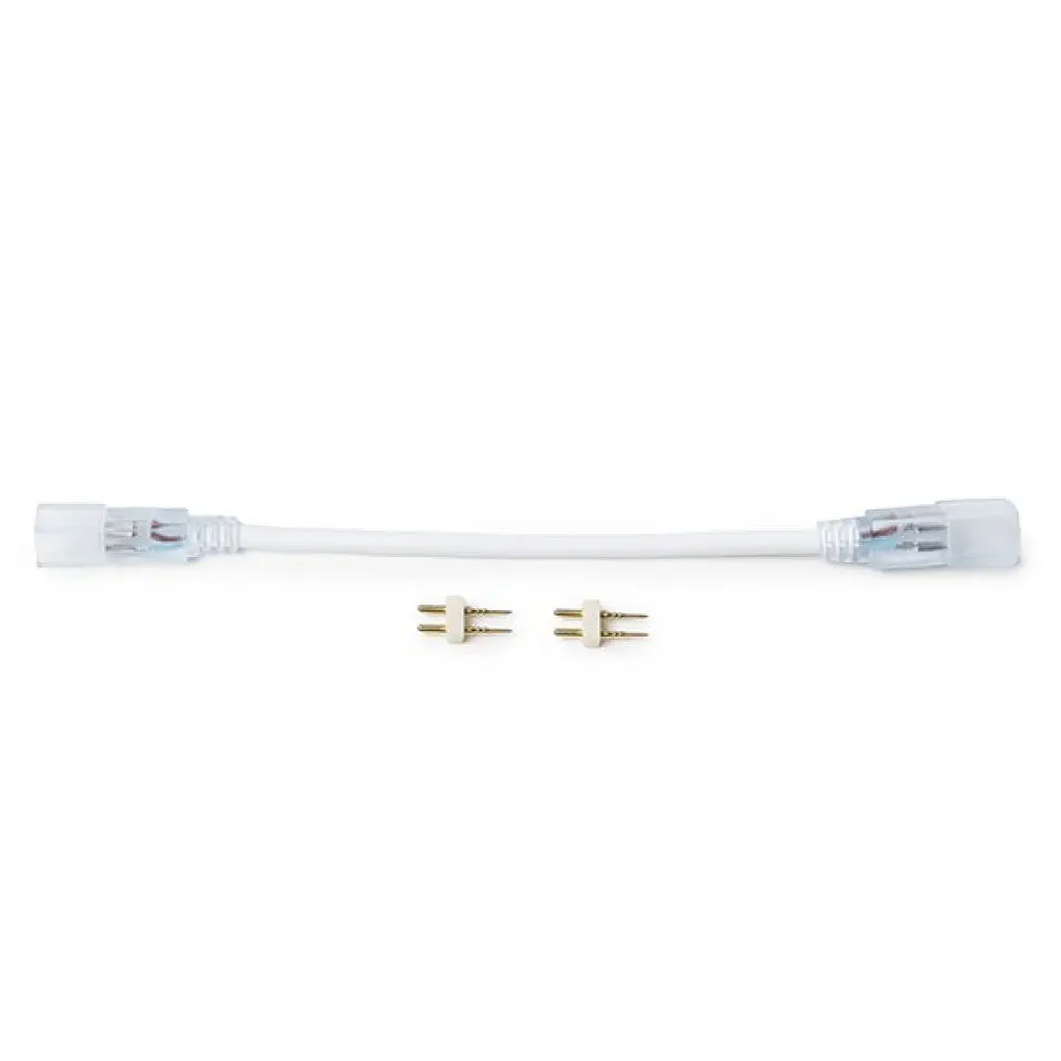 Cabo Conector 2Â Tira Leds Leds 220Vac Smd3528 [HO-CC-220-3528] 1