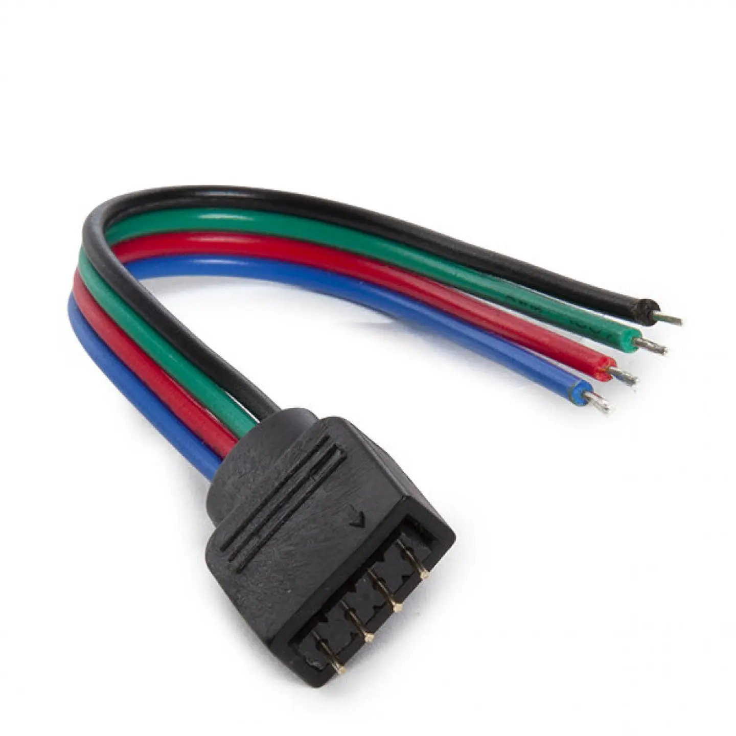 Conector Rgb 4 Alfinetes Macho 2