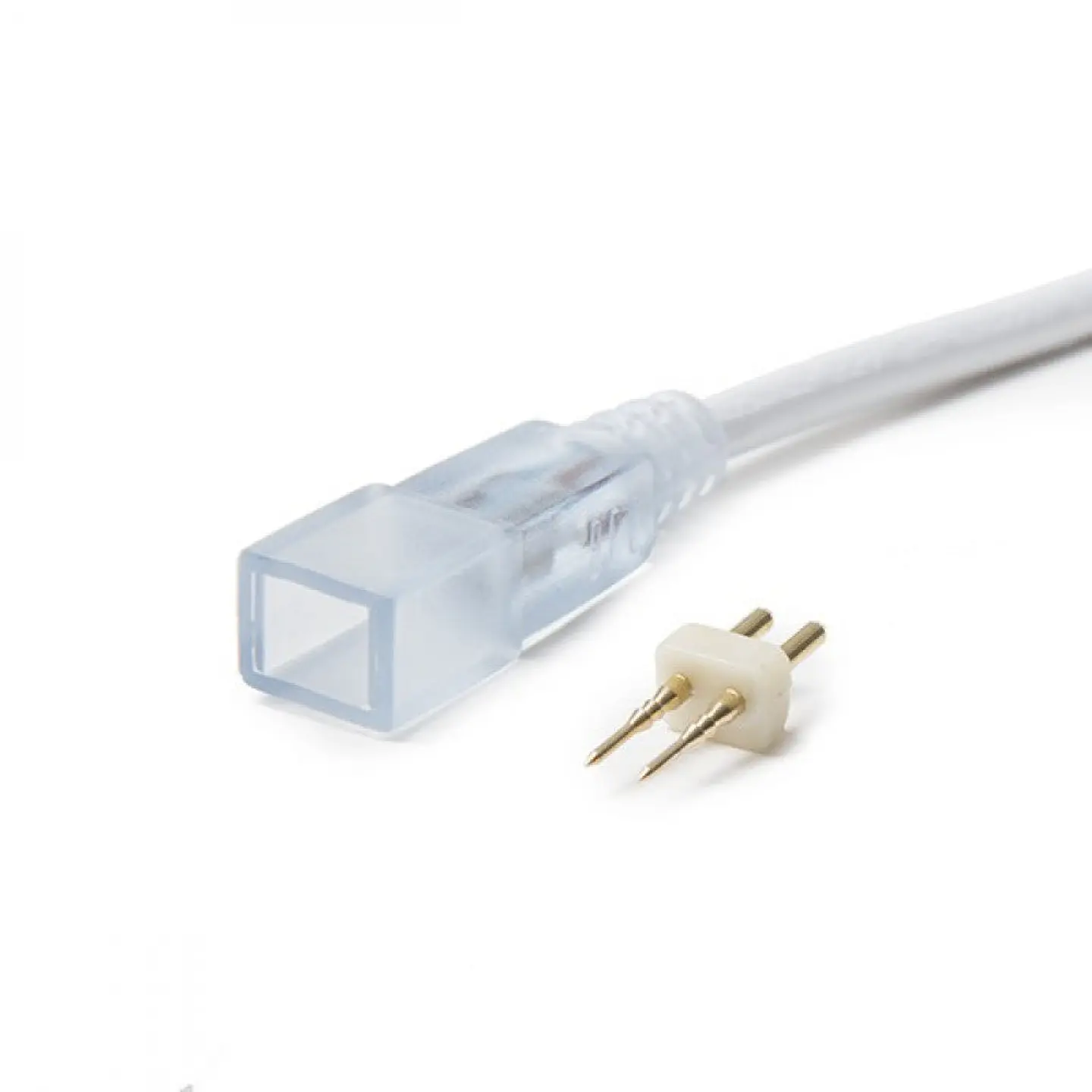 Cabo Conector 2Â Tira Leds Leds 220Vac Smd3528 [HO-CC-220-3528] 2