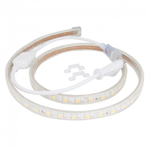 Faixa de 60 LEDs/M SMD3528 220VAC x9M 40.000H [GR-3528220VAC9M-0003]-Vermelho