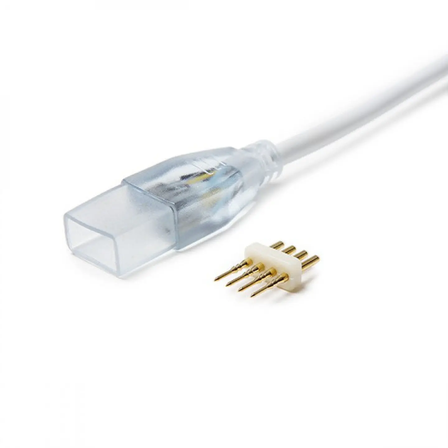 Cabo Conector 2Â Tira Leds Leds 220Vac Rgb [HO-CC-220-RGB] 2