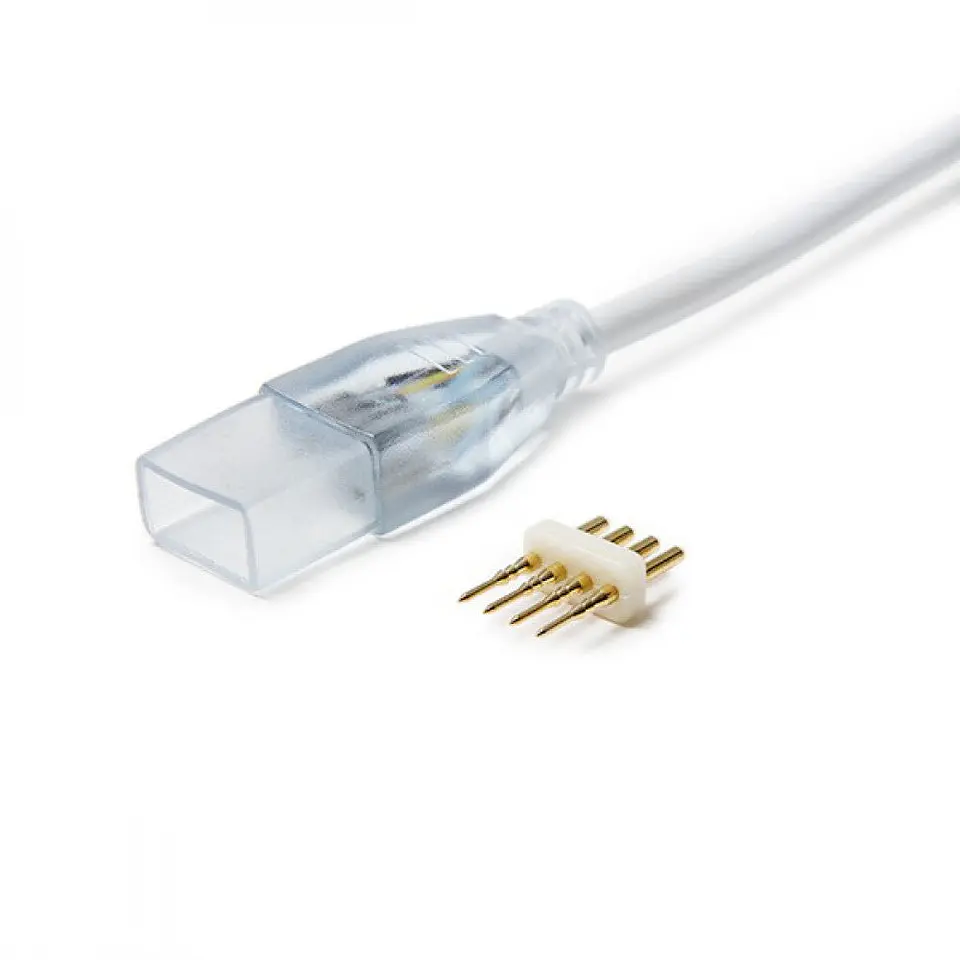 Cabo Conector 2Â Tira Leds Leds 220Vac Rgb [HO-CC-220-RGB] 2