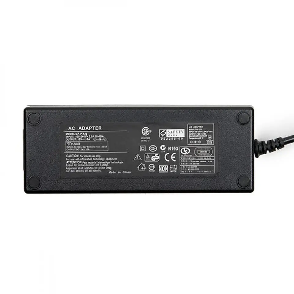 Transformador LED 230VAC/12VDC 120W 10A IP20 4