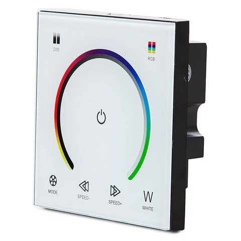 Controlador Embutido TÃ¡til Tira LED Led Rgbw 12-24Vdc â–º 192/384W