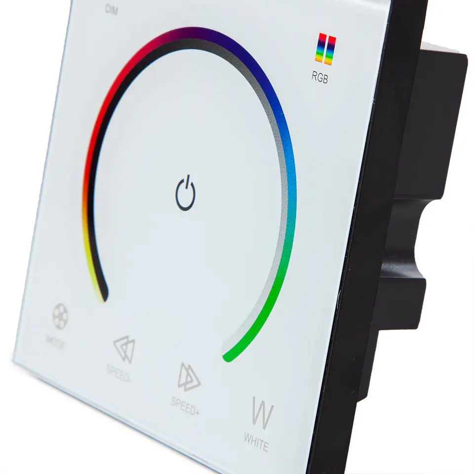 Controlador Embutido TÃ¡tilÂ Tira LED Led Rgbw 12-24Vdc â–º 192/384W 2