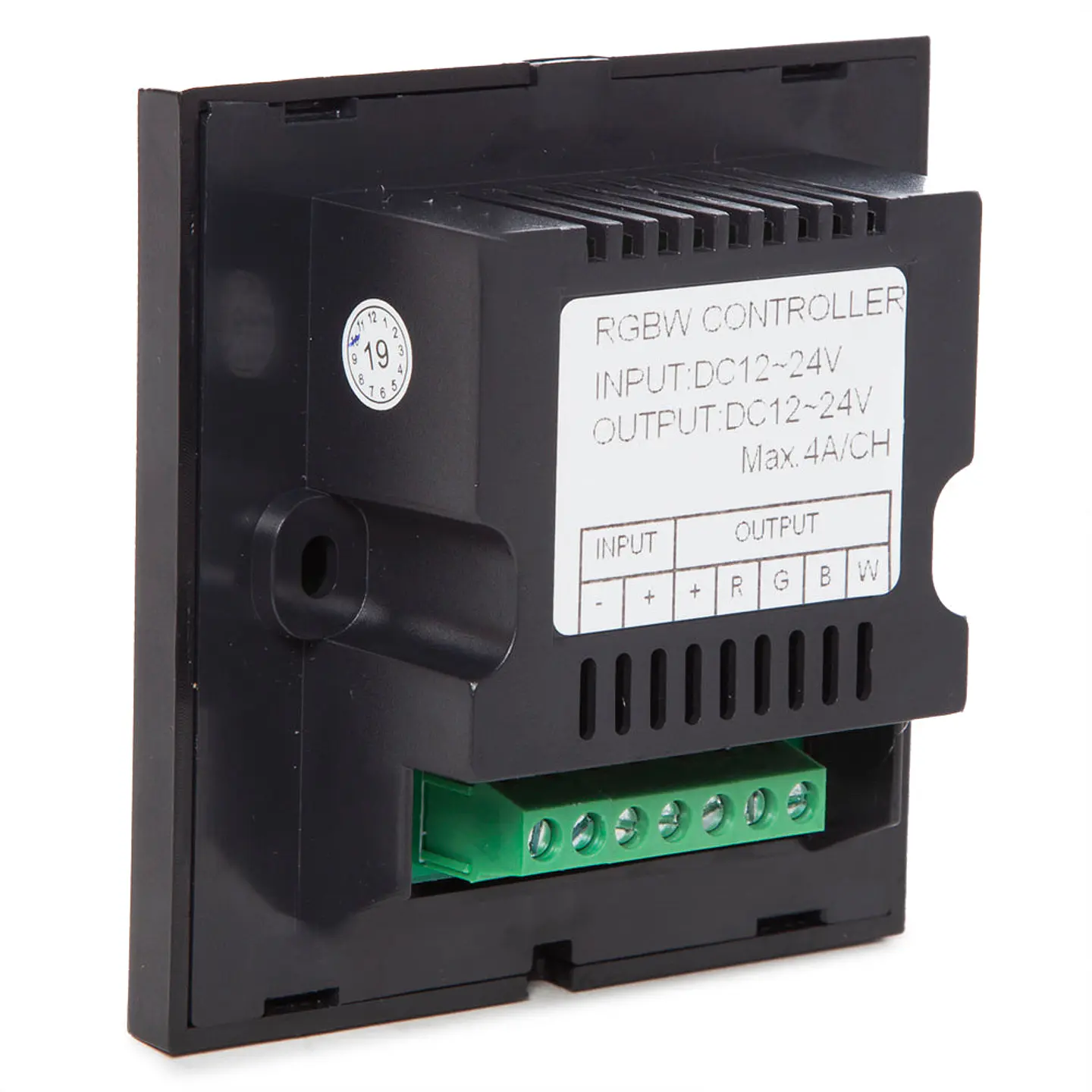 Controlador Embutido TÃ¡tilÂ Tira LED Led Rgbw 12-24Vdc â–º 192/384W 3