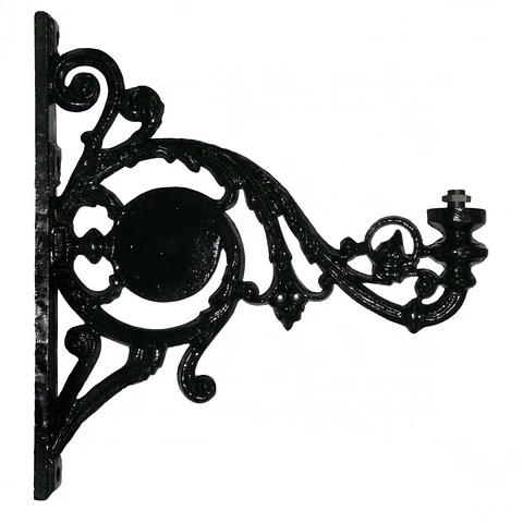 Wall Arm FernandiNao 650Mm Forjado Aluminio Pintado Preto